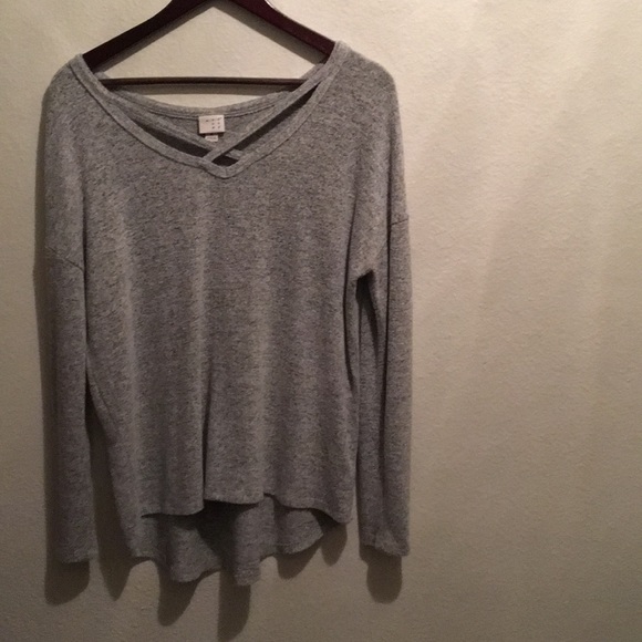 Tops - A New Day (Target) loose fit grey shirt